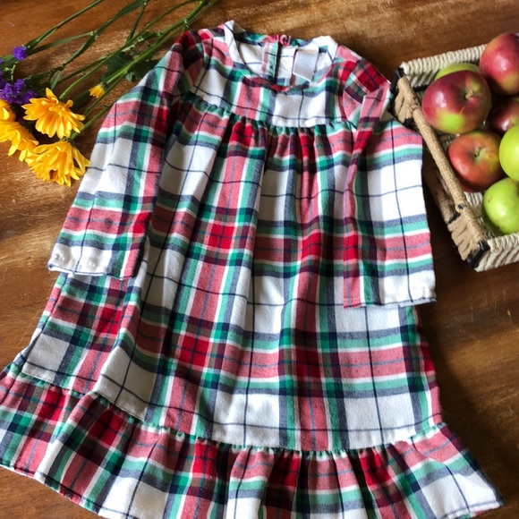 Gymboree Other - Gymboree plaid Nightgown XS (4)